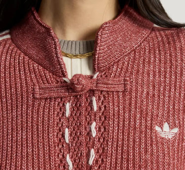 Adidas Originals Chinese New Year FW25 Knit Jacket Red