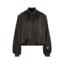 Adidas Pleated Track Top Night Brown