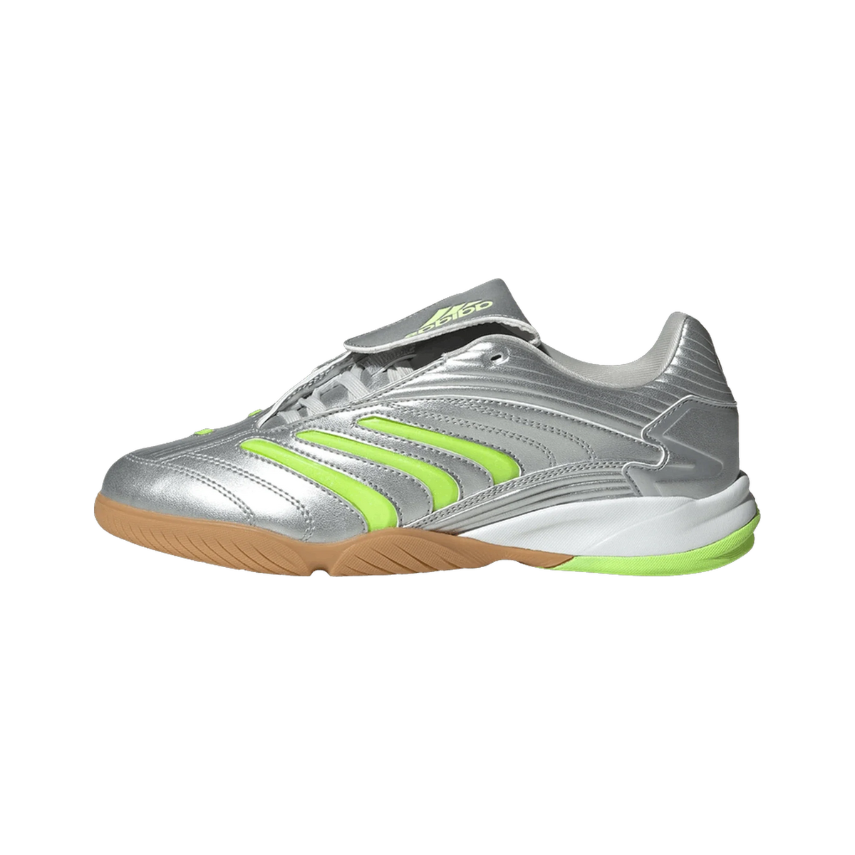 Adidas Predator Sala Silver Metallic Signal Green (Women's)