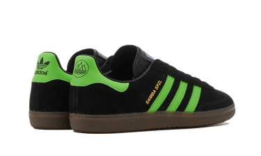 Adidas Samba Deco SPZL Core Black Lucid Lime Next Step