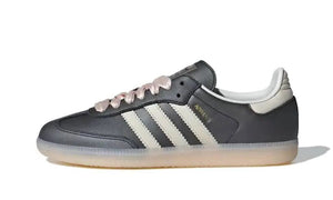 Adidas Samba OG Black Pink Ribbon Laces