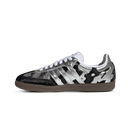 Adidas Samba OG Black Pony Hair Silver Metallic