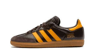Adidas Samba OG Dark Brown Preloved Yellow