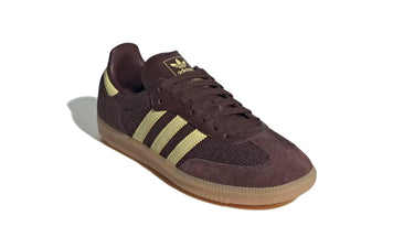 Adidas Samba OG Shadow Brown Powder Yellow Next Step