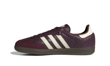 Adidas Samba OG Snakeskin Maroon Cream White Next Step