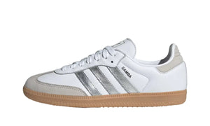 Adidas Samba OG White Silver Metallic Gray