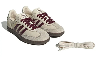 Adidas Samba OG Wonder White Maroon Next Step