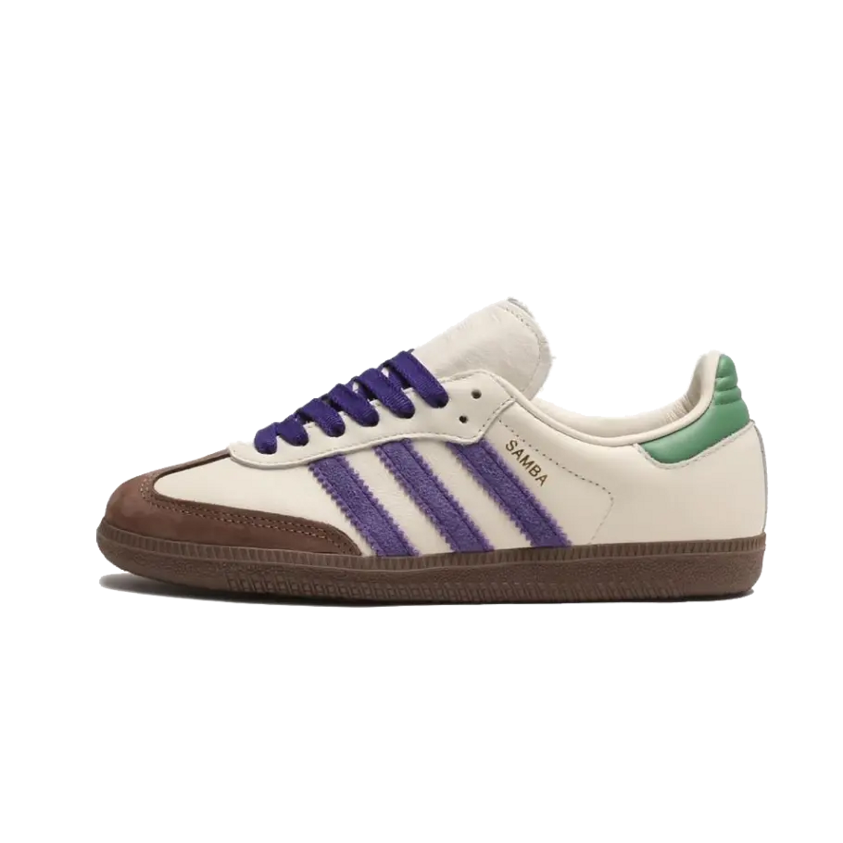 Adidas Samba Og Collegiate Purple Preloved Green (Women's)