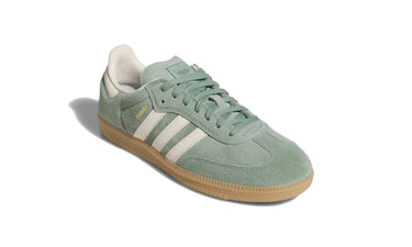 Adidas Samba Silver Green Wonder White