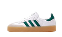 Adidas Samba White Collegiate Green Gum