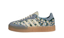 Adidas Sambae Liberty London Floral Embroidery Blue Cream White (W)