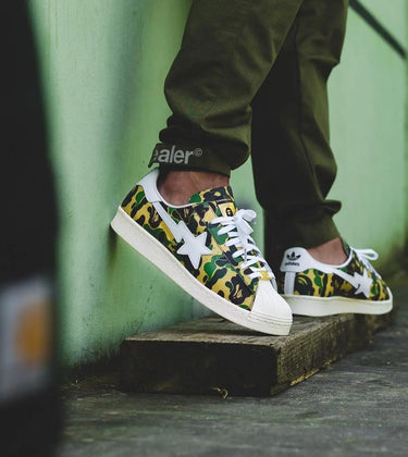Adidas Superstar Bape ABC Camo Green Next Step