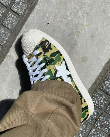Adidas Superstar Bape ABC Camo Green Next Step