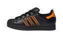 Adidas Superstar II Core Black Crew Orange Semi Impact Orange