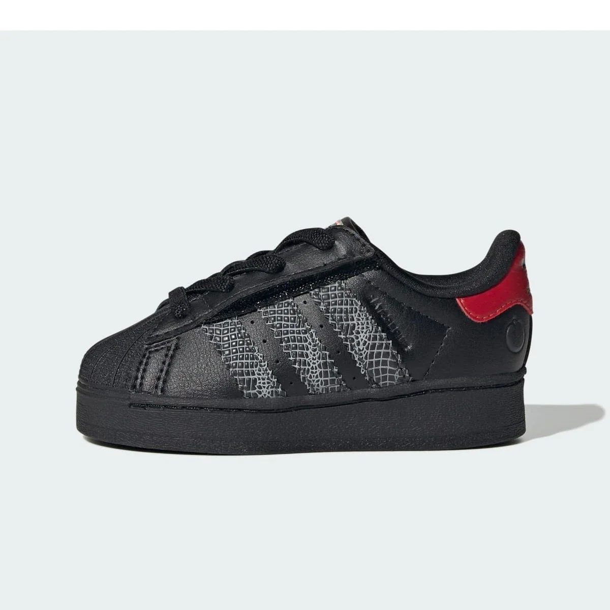Adidas Superstar LED Lights Comfort Closure Core Black Red (TD)