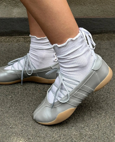 Adidas Taekwondo Mei Ballet Silver Metallic Gum Next Step