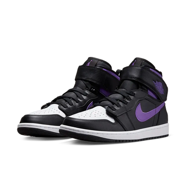 Air Jordan 1 High FlyEase Black Bright Violet