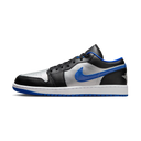 Air Jordan 1 Low Black Game Royal Metallic Platinum
