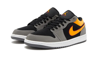 Air Jordan 1 Low Black Vivid Orange Next Step