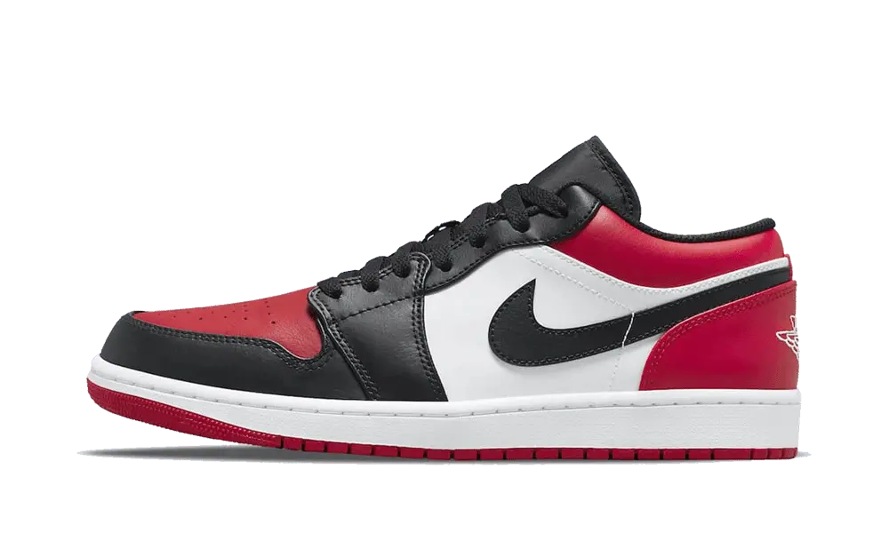 Air Jordan 1 Low Bred Toe Next Step