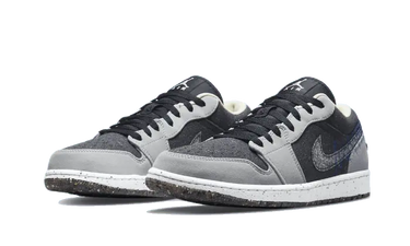 Air Jordan 1 Low Crater Black Grey Next Step