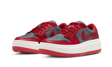 Air Jordan 1 Low Elevate Dark Grey Varsity Red Next Step