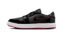 Air Jordan 1 Low Golf Spiked Bred Black Patent