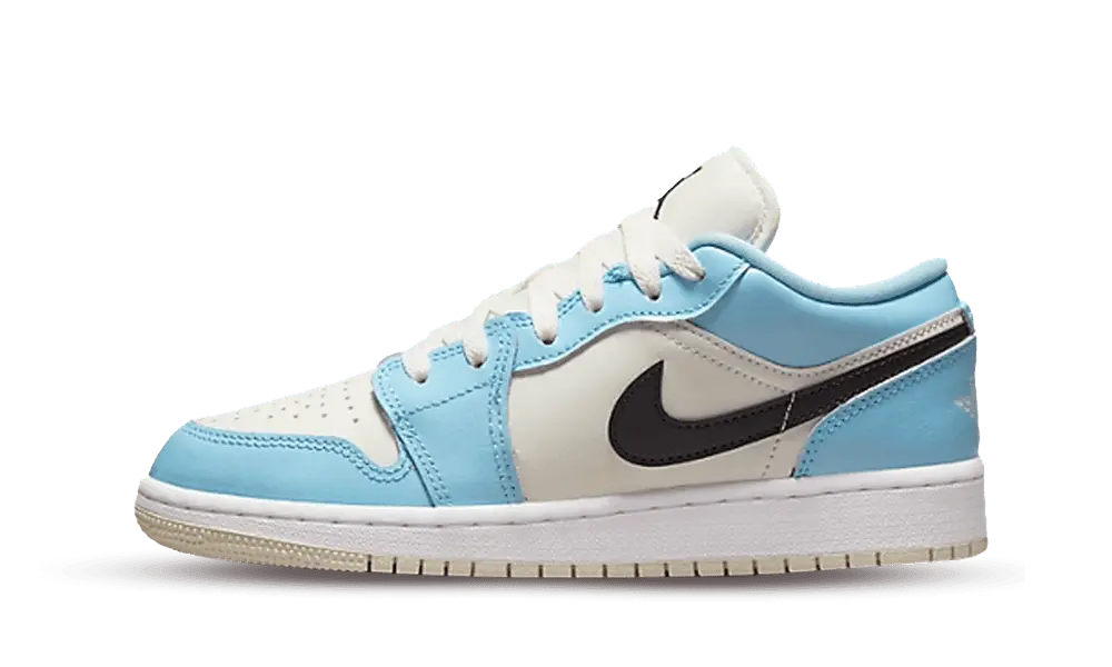 Air Jordan 1 Low Ice Blue (GS) Next Step