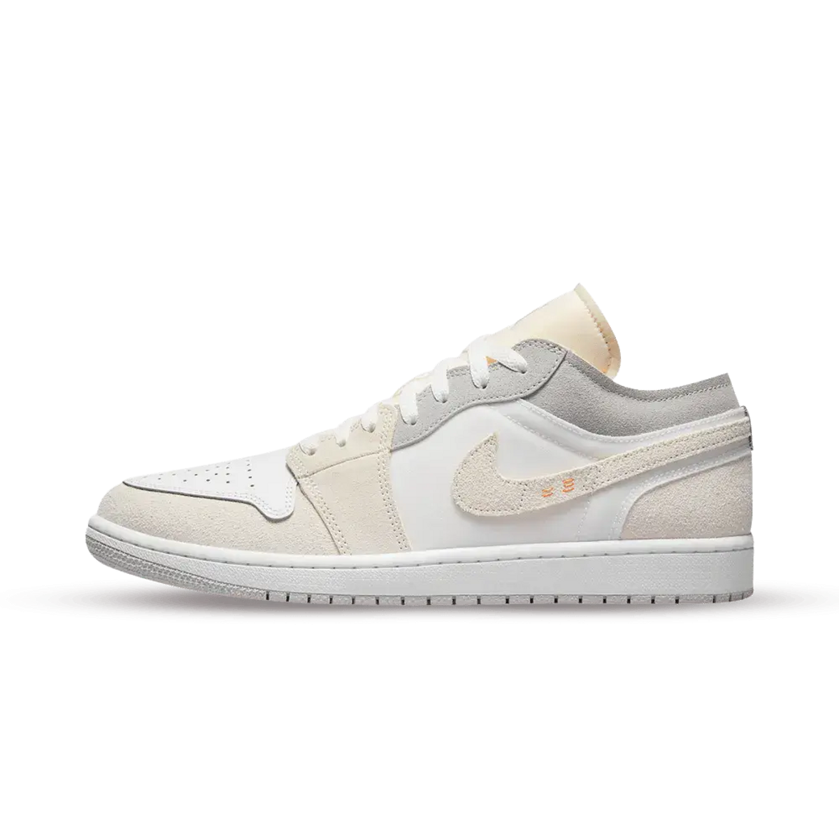 Air Jordan 1 Low Inside Out Cream White Light Grey