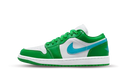 Air Jordan 1 Low Lucky Green Aquatone