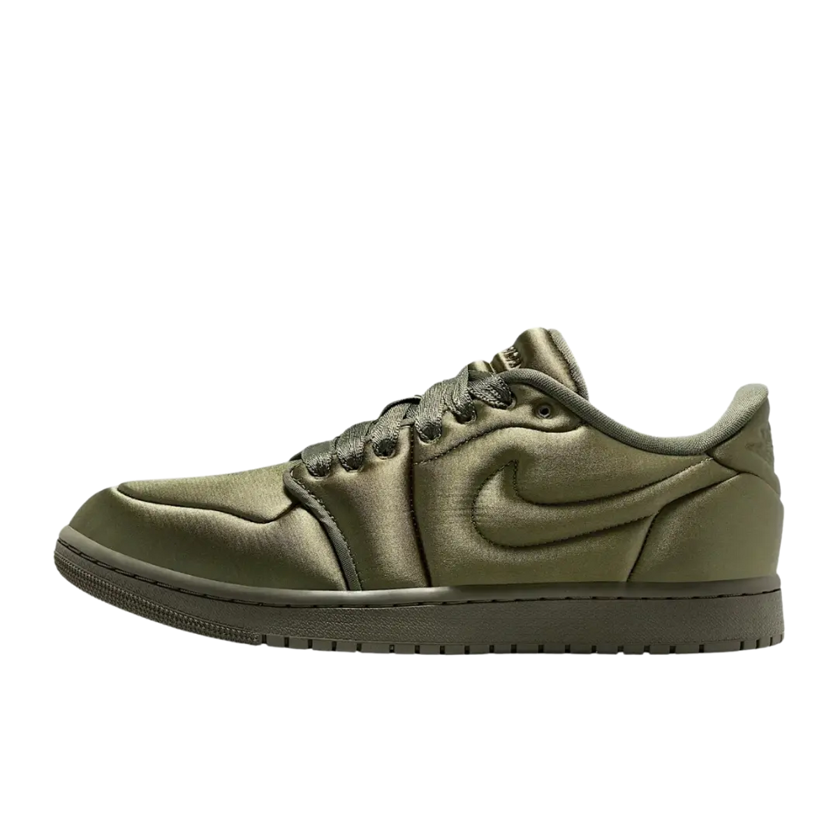Air Jordan 1 Low Method of Make Satin Medium Olive (Women's)
