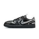 Air Jordan 1 Low Method of Make V3 Black Metallic Silver