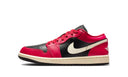 Air Jordan 1 Low Mystic Hibiscus Black (W)