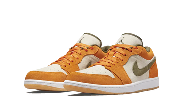 Air Jordan 1 Low Orange Olive Next Step