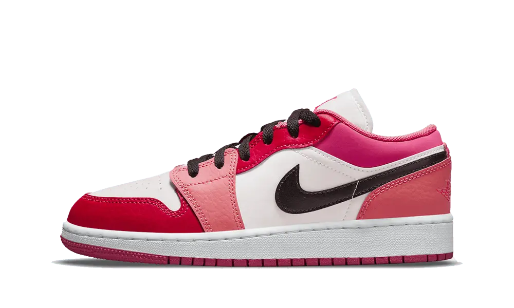 Air Jordan 1 Low Pink Red (GS) Next Step