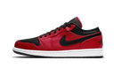 Air Jordan 1 Low Reverse Bred Pebbled Swoosh