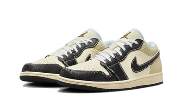 Air Jordan 1 Low SE Coconut Milk Black Muslin Next Step