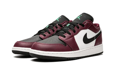 Air Jordan 1 Low SE Dark Beetroot Black Roma Green Next Step