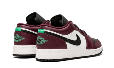 Air Jordan 1 Low SE Dark Beetroot Black Roma Green Next Step