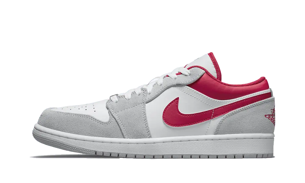 Air Jordan 1 Low SE Light Smoke Grey Gym Red Next Step