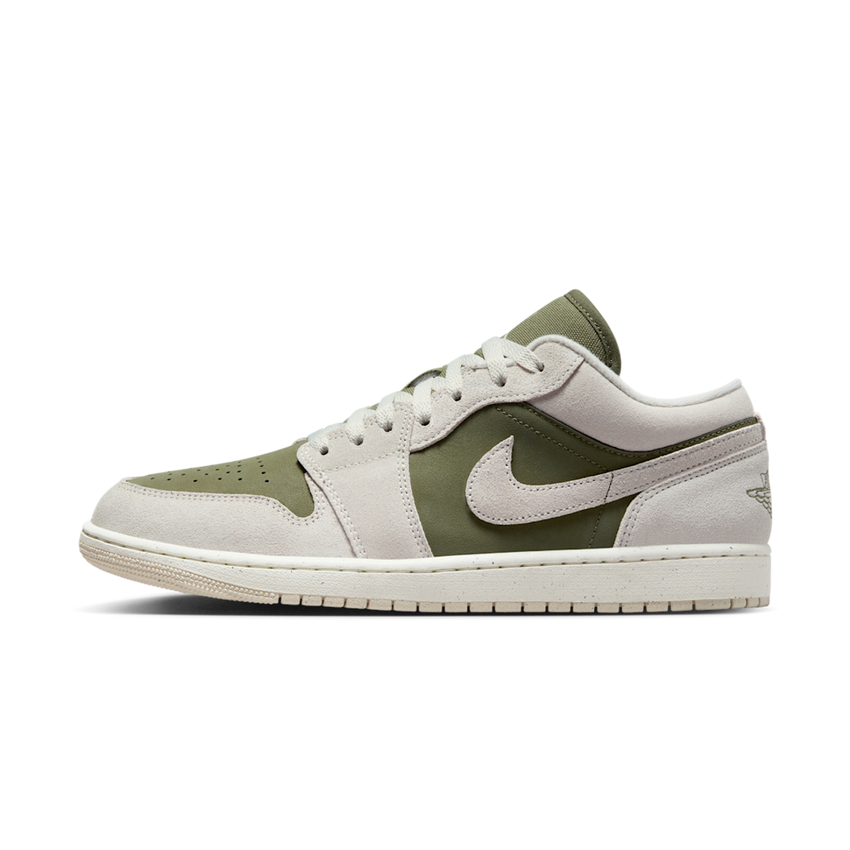 Air Jordan 1 Low SE Medium Olive Sail