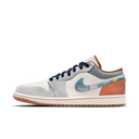 Air Jordan 1 Low SE Phantom Repaired Denim Swoosh