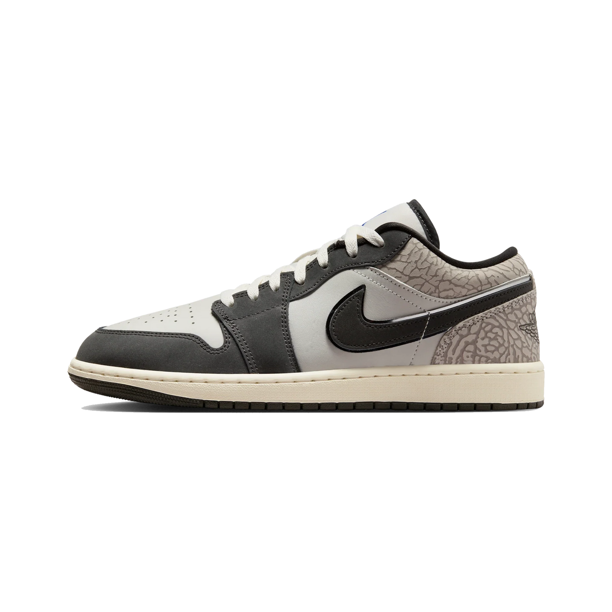 Air Jordan 1 Low SE Sail Deep Pewter Elephent Print