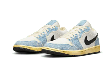 Air Jordan 1 Low SE WRMK Sashiko Denim Next Step