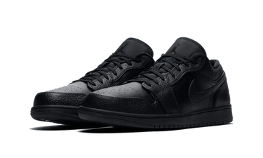 Air Jordan 1 Low Triple Black Next Step