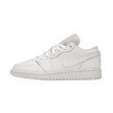 Air Jordan 1 Low Triple White Tumbled Leather