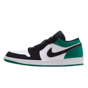 Air Jordan 1 Low White Black Mystic Green