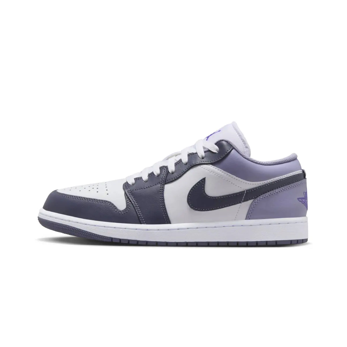 Air Jordan 1 Low White Purple