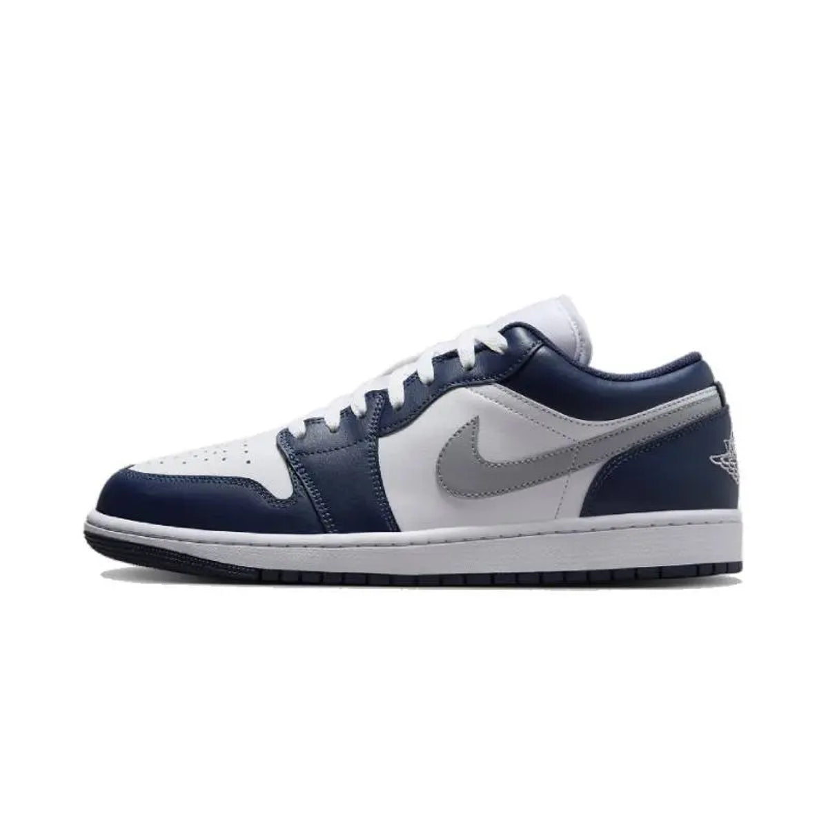 Air Jordan 1 Low Wolf Grey Midnight Navy