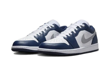 Air Jordan 1 Low Wolf Grey Midnight Navy Next Step